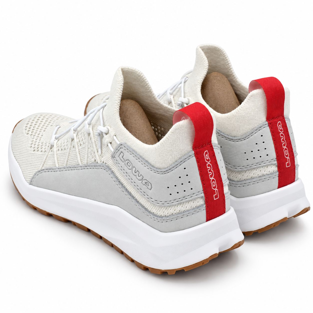 Lowa Kaloya Knit Ws Women's 9.5 White Gray Bungee Lace Outdoor & Travel Sneakers — image 6 of 8
